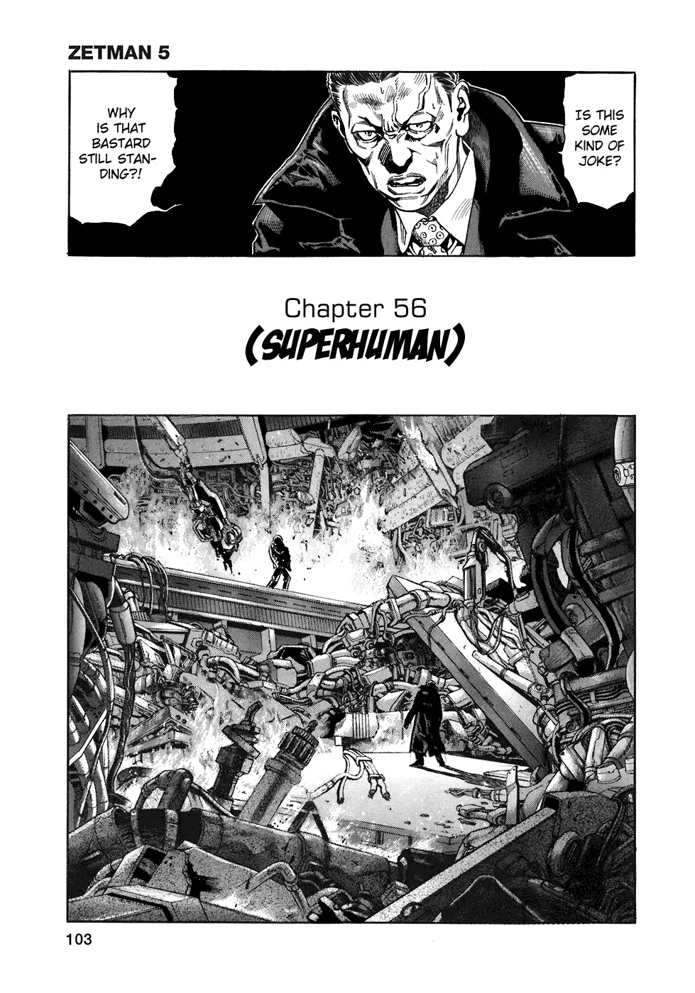 Zetman Chapter 56 page 1 - Chapter 56: Superhuman