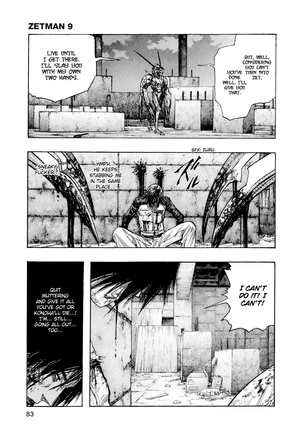 Zetman Chapter 97 page 13 - Chapter 97: Back to the Wall