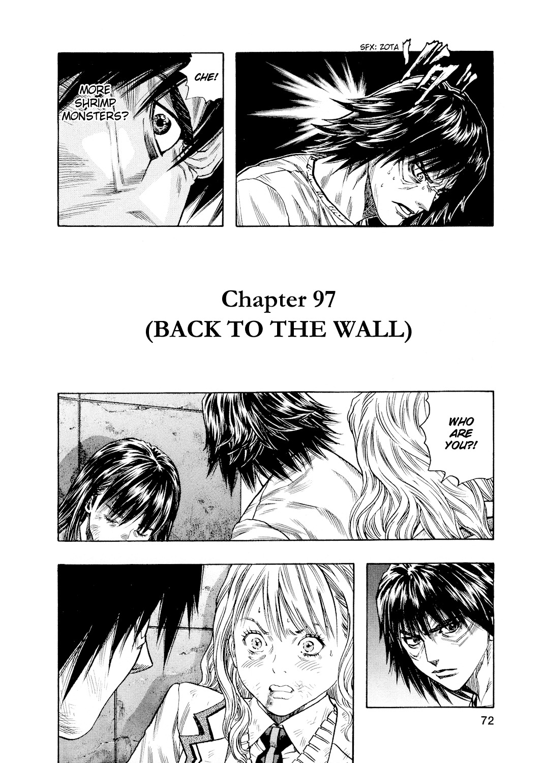 Zetman Chapter 97 page 2 - Chapter 97: Back to the Wall
