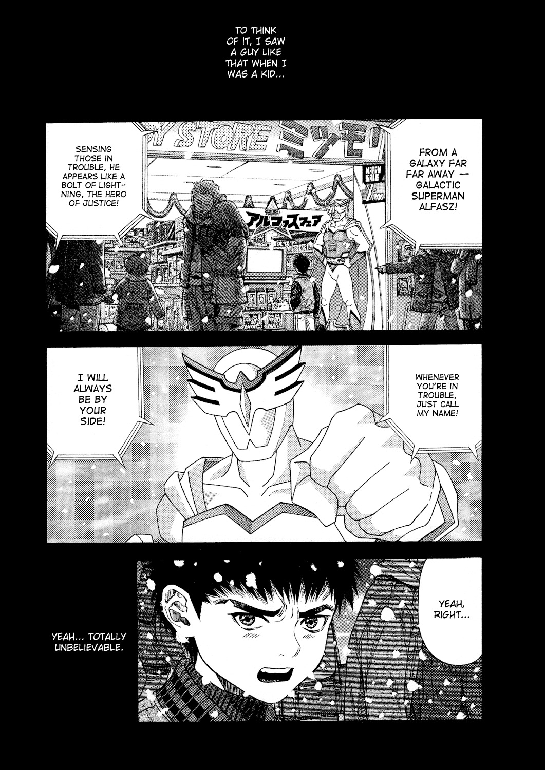 Zetman Chapter 98 page 1 - Chapter 98: Unbelievable One