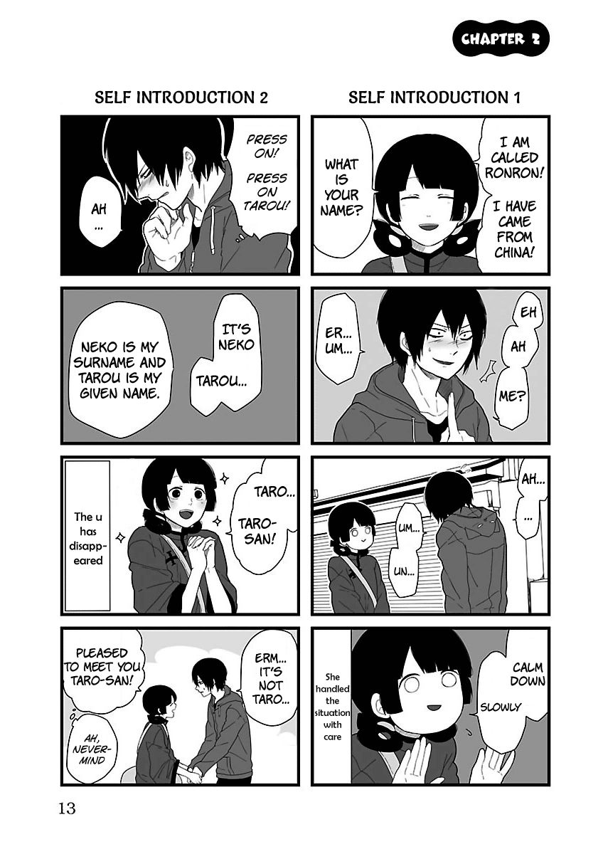 Zetsubou Danshi to Chuugoku Musume Chapter 2 page 1 - Chapter 2