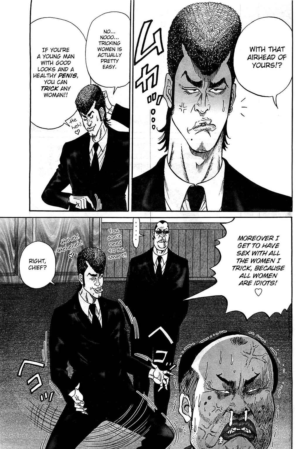 Zetsubou no Hantou - Hyakunin no Brief Otoko to Hitori no Kaizou Gal Chapter 1 page 14 - Chapter 1: His Vengeance Is Upon Me