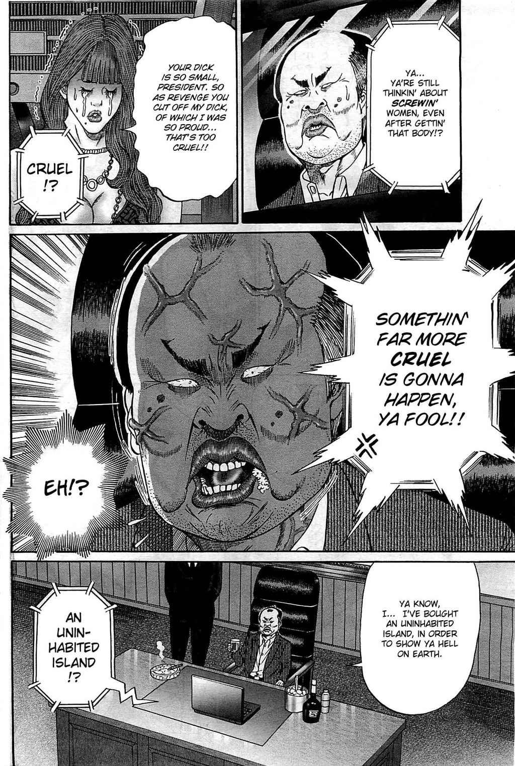 Zetsubou no Hantou - Hyakunin no Brief Otoko to Hitori no Kaizou Gal Chapter 1 page 29 - Chapter 1: His Vengeance Is Upon Me
