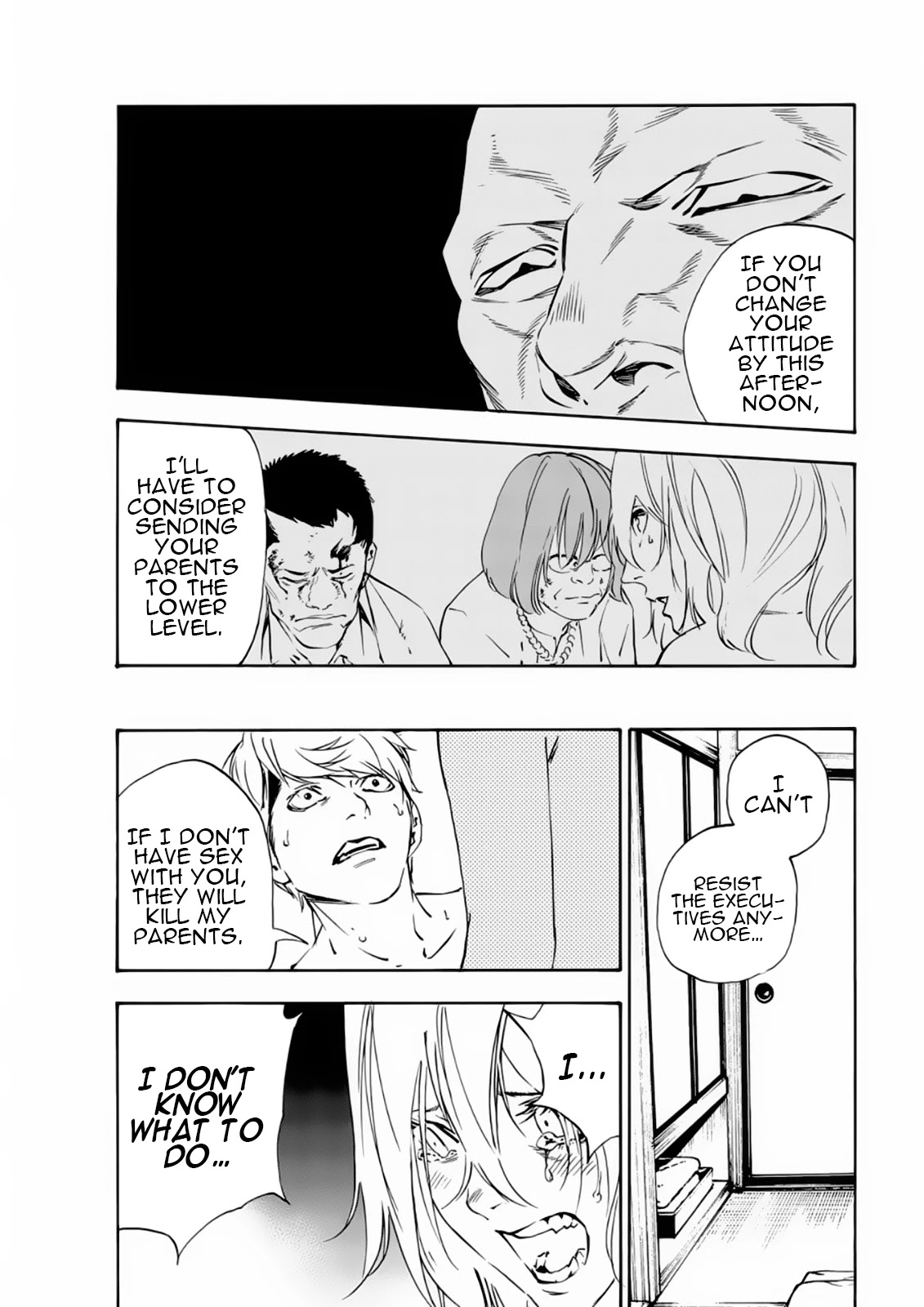 Zetsubou no Rakuen Chapter 11 page 8 - Chapter 11: Successor