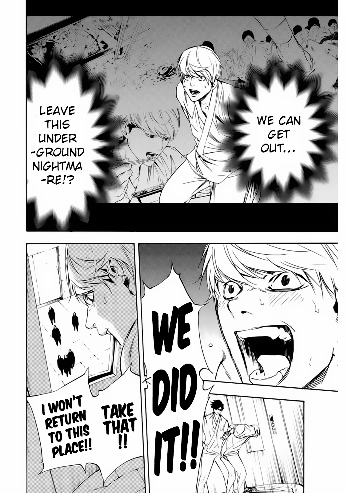 Zetsubou no Rakuen Chapter 8 page 14 - Chapter 8: Dilemma