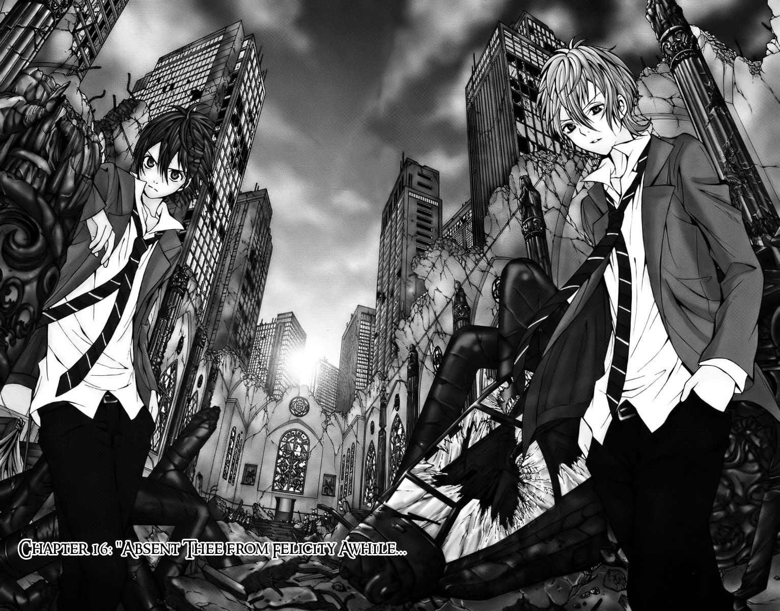 Zetsuen no Tempest Chapter 16 page 3 - Chapter 16 : Absent Thee from Felicity Awhile...