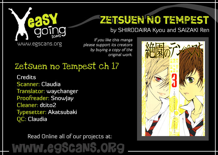 Zetsuen no Tempest Chapter 17 page 1 - Chapter 17 : Happy New Year