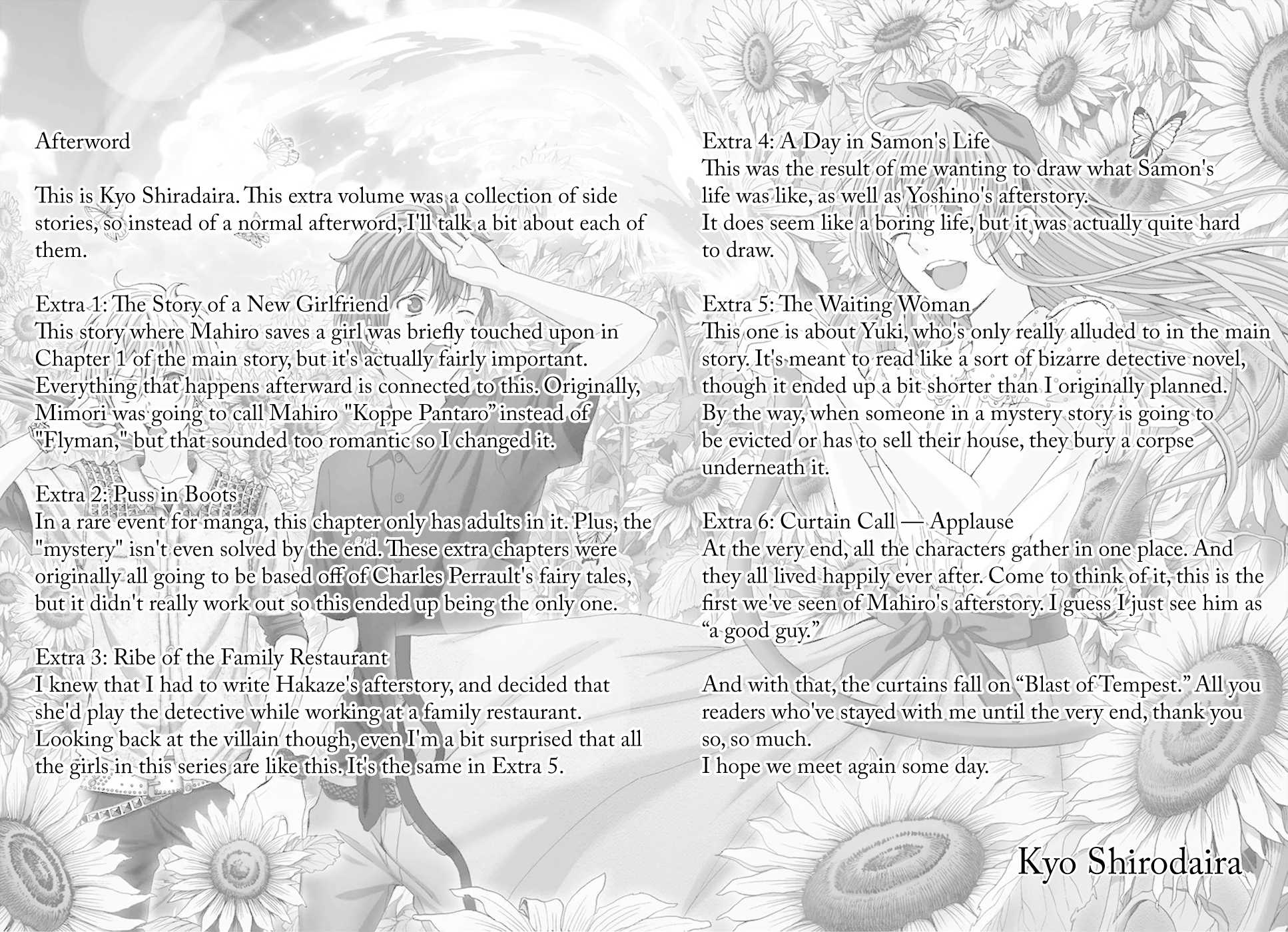 Zetsuen no Tempest Chapter 44.6 page 37 - Chapter 44.6: Extra 6/Curtain Call - Applause