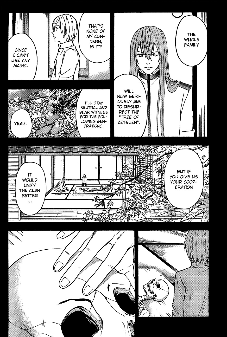 Zetsuen no Tempest Chapter 5 page 12 - Chapter 5 : Contradicting Skull