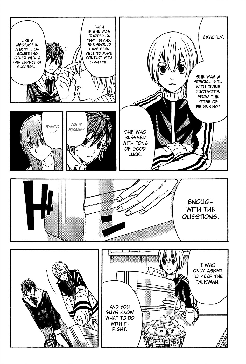Zetsuen no Tempest Chapter 5 page 16 - Chapter 5 : Contradicting Skull