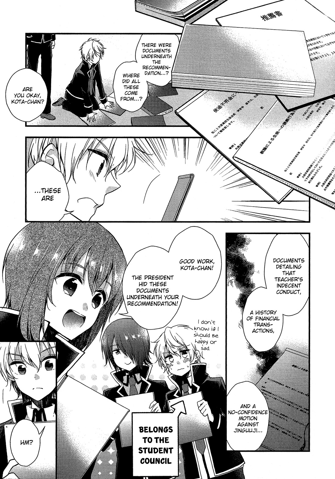 Zettai Fukujuu Game Chapter 4 page 22 - Chapter 4: The Student Council Breaks Up!?