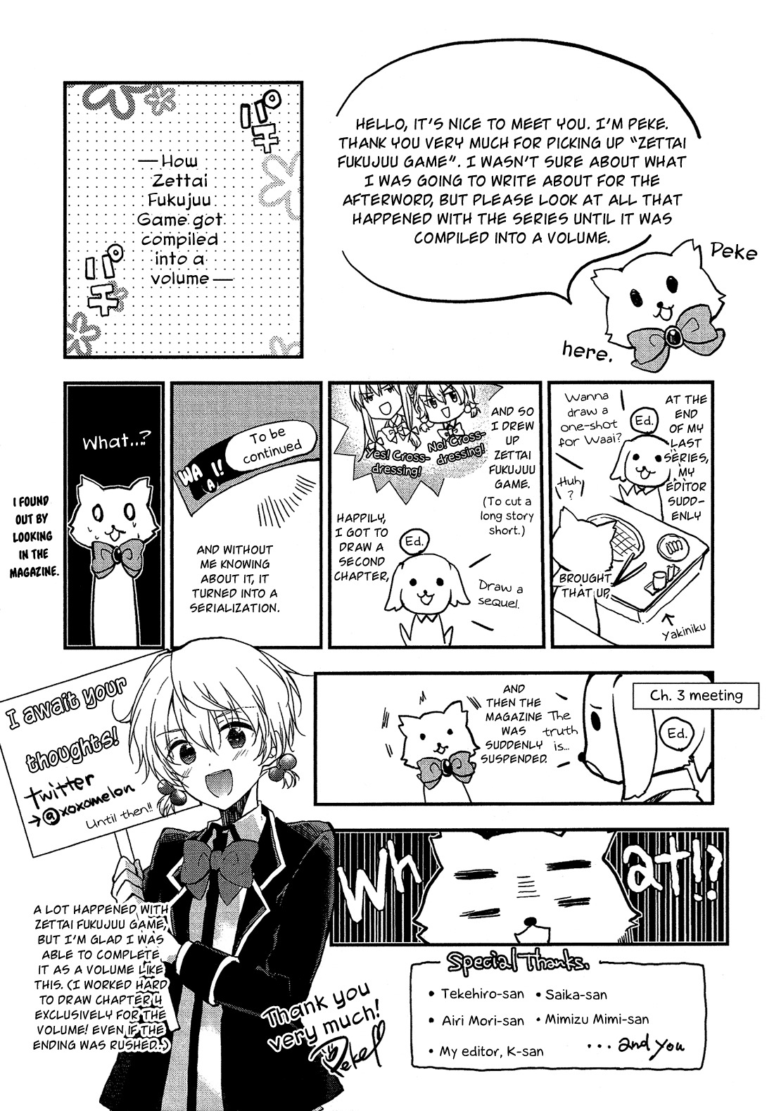 Zettai Fukujuu Game Chapter 4 page 37 - Chapter 4: The Student Council Breaks Up!?