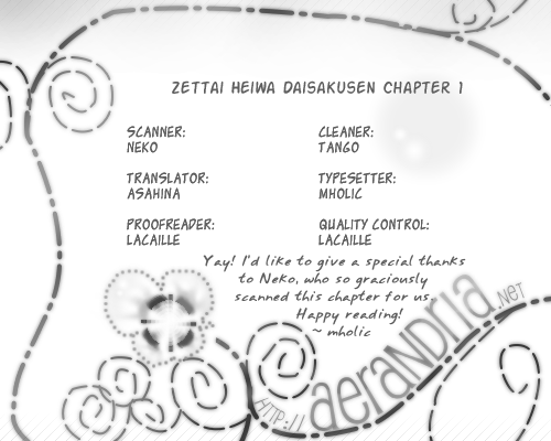 Zettai Heiwa Daisakusen Chapter 1 page 43 - Chapter 1
