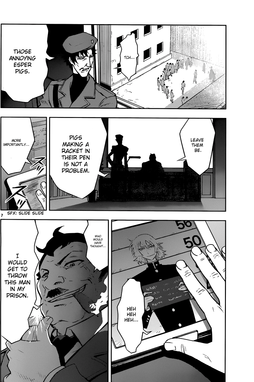 Zettai Karen Children: THE UNLIMITED - Hyoubu Kyousuke Chapter 1 page 10 - Chapter 1: Supernatural Jailbreak (1)