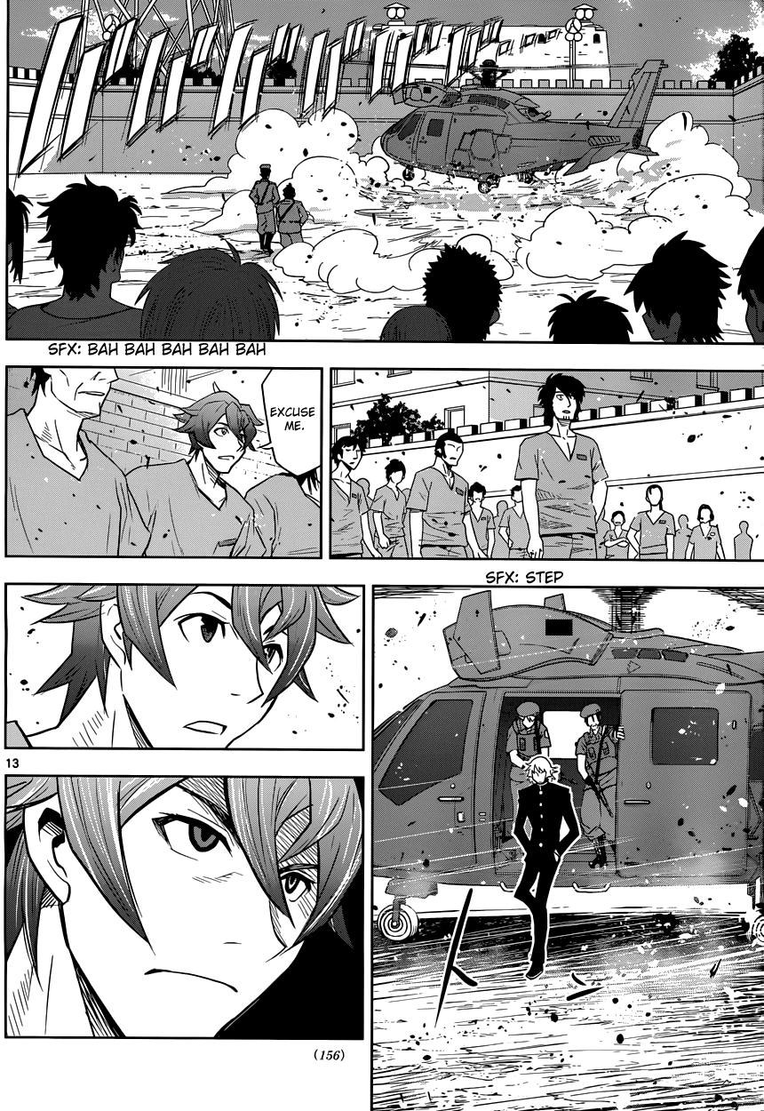Zettai Karen Children: THE UNLIMITED - Hyoubu Kyousuke Chapter 1 page 16 - Chapter 1: Supernatural Jailbreak (1)