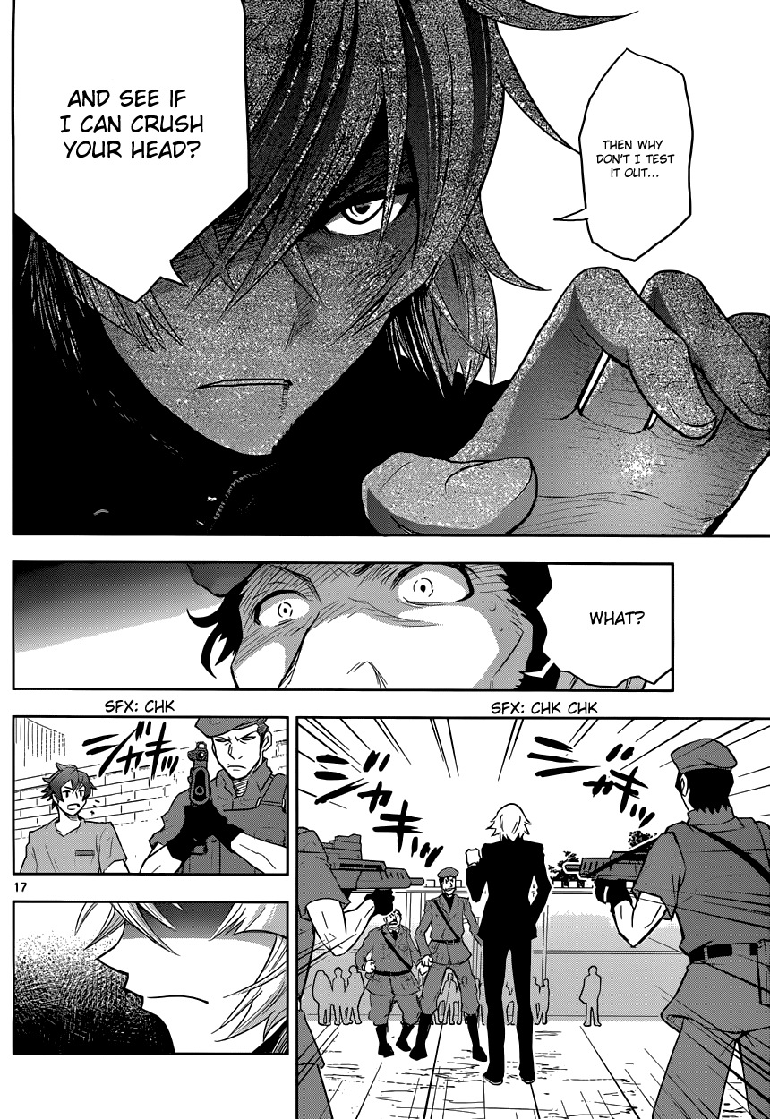 Zettai Karen Children: THE UNLIMITED - Hyoubu Kyousuke Chapter 1 page 20 - Chapter 1: Supernatural Jailbreak (1)