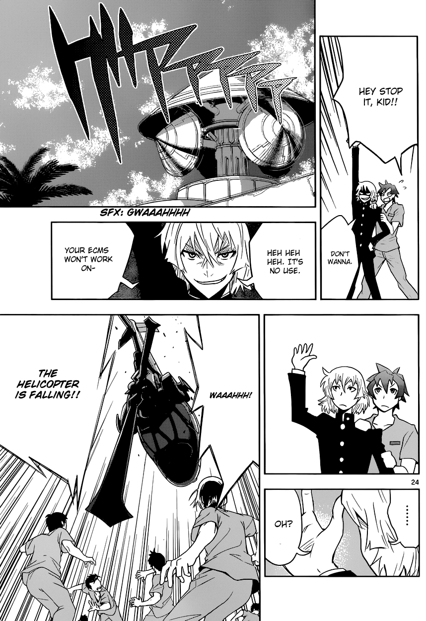 Zettai Karen Children: THE UNLIMITED - Hyoubu Kyousuke Chapter 1 page 26 - Chapter 1: Supernatural Jailbreak (1)