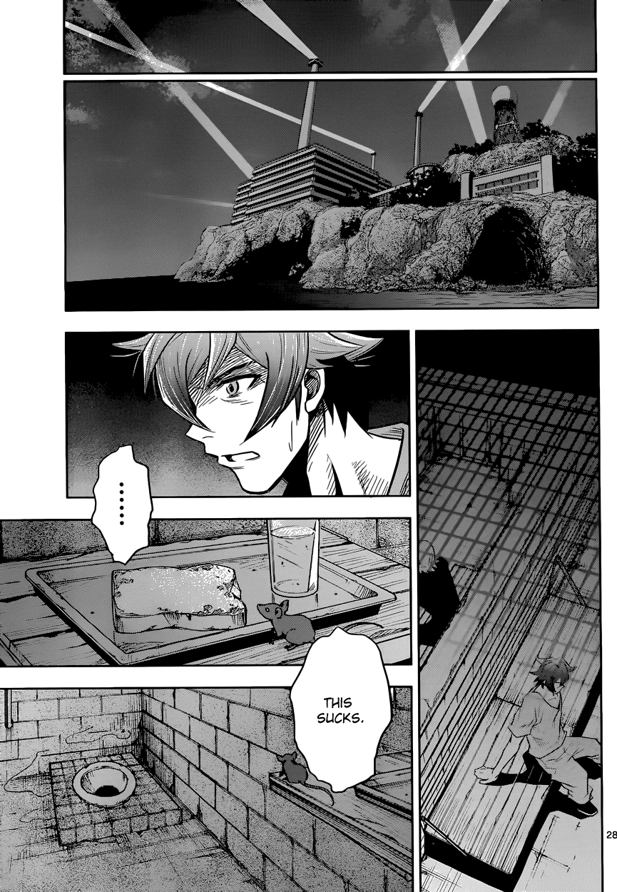 Zettai Karen Children: THE UNLIMITED - Hyoubu Kyousuke Chapter 1 page 30 - Chapter 1: Supernatural Jailbreak (1)