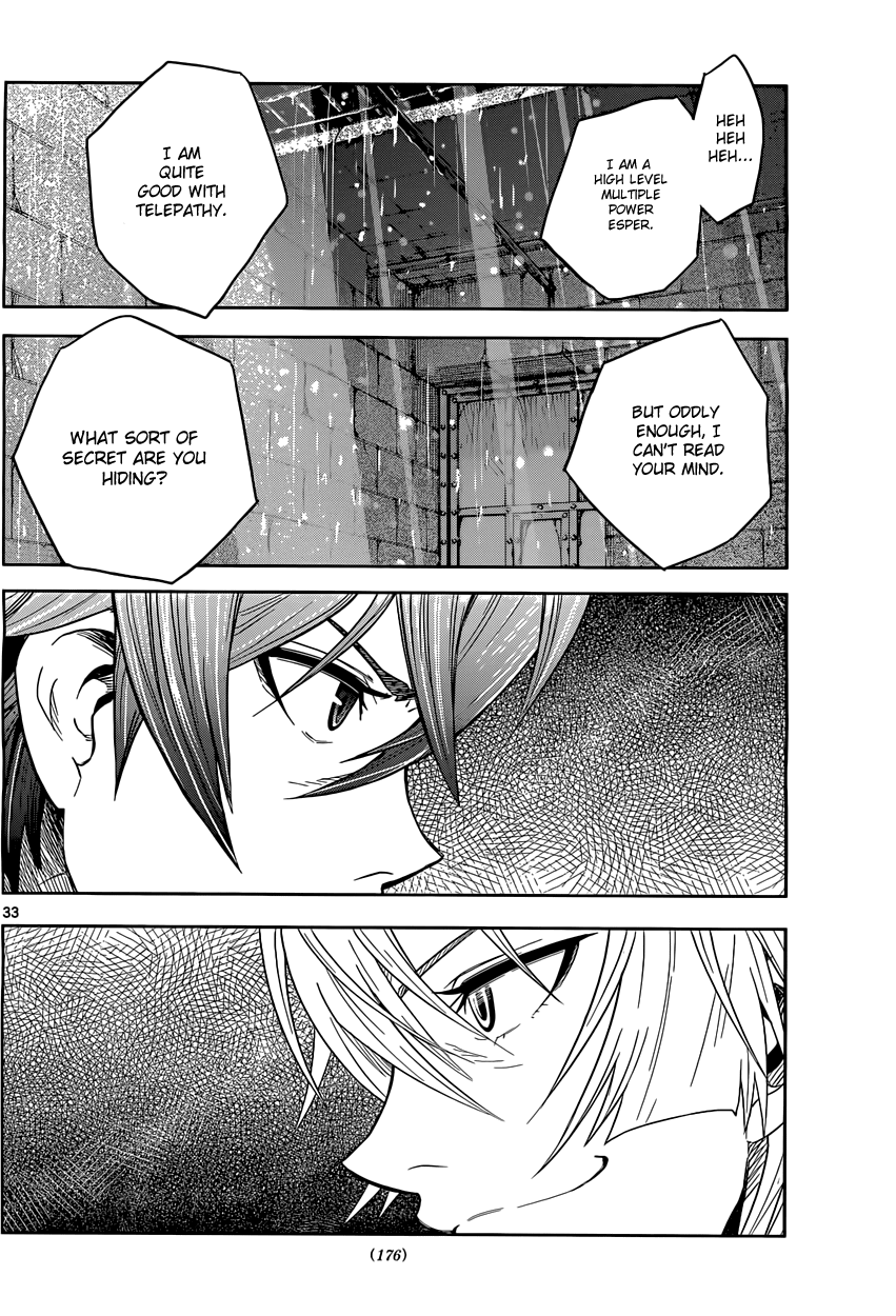Zettai Karen Children: THE UNLIMITED - Hyoubu Kyousuke Chapter 1 page 35 - Chapter 1: Supernatural Jailbreak (1)