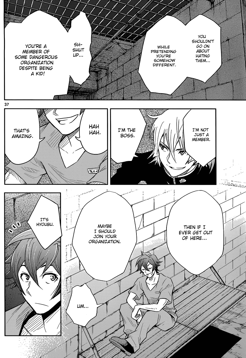Zettai Karen Children: THE UNLIMITED - Hyoubu Kyousuke Chapter 1 page 39 - Chapter 1: Supernatural Jailbreak (1)