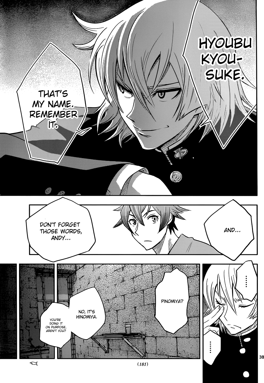 Zettai Karen Children: THE UNLIMITED - Hyoubu Kyousuke Chapter 1 page 40 - Chapter 1: Supernatural Jailbreak (1)