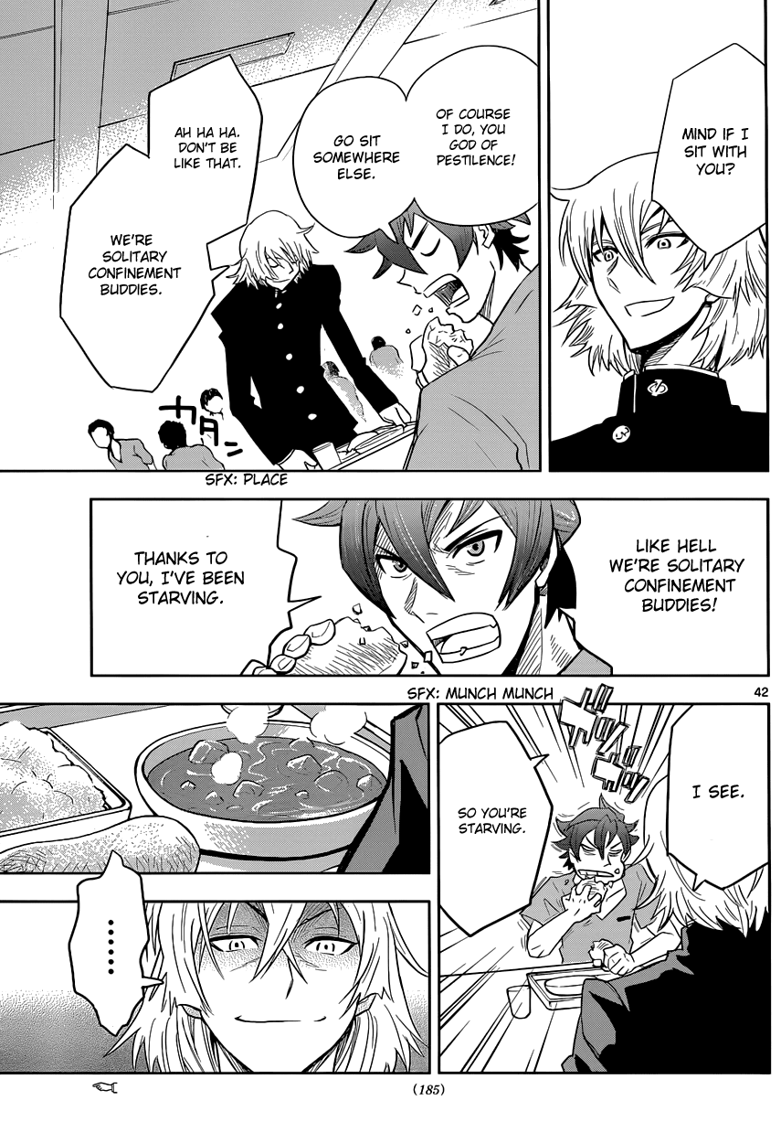 Zettai Karen Children: THE UNLIMITED - Hyoubu Kyousuke Chapter 1 page 44 - Chapter 1: Supernatural Jailbreak (1)