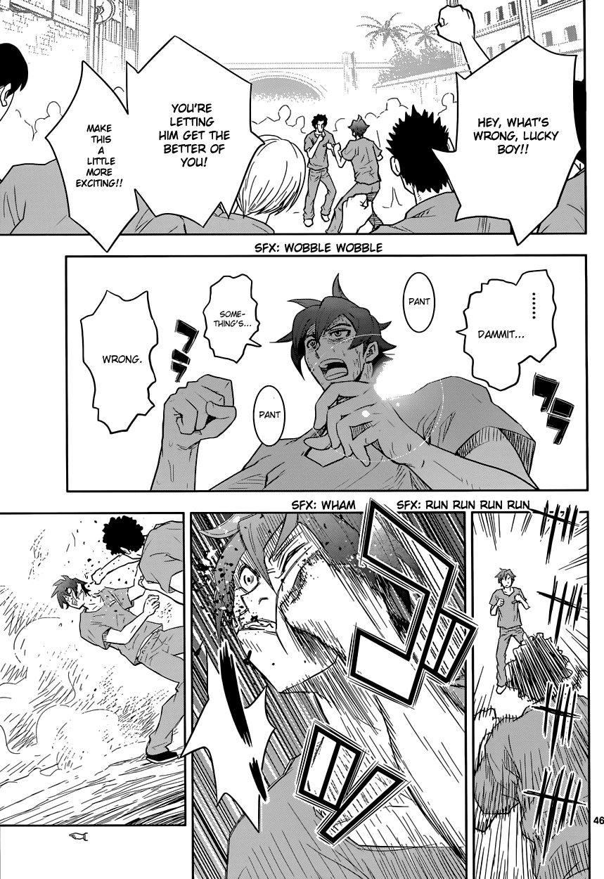 Zettai Karen Children: THE UNLIMITED - Hyoubu Kyousuke Chapter 1 page 48 - Chapter 1: Supernatural Jailbreak (1)