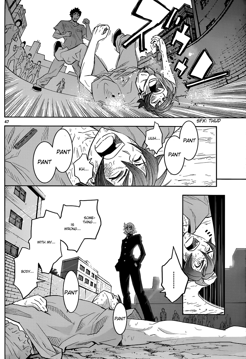 Zettai Karen Children: THE UNLIMITED - Hyoubu Kyousuke Chapter 1 page 49 - Chapter 1: Supernatural Jailbreak (1)