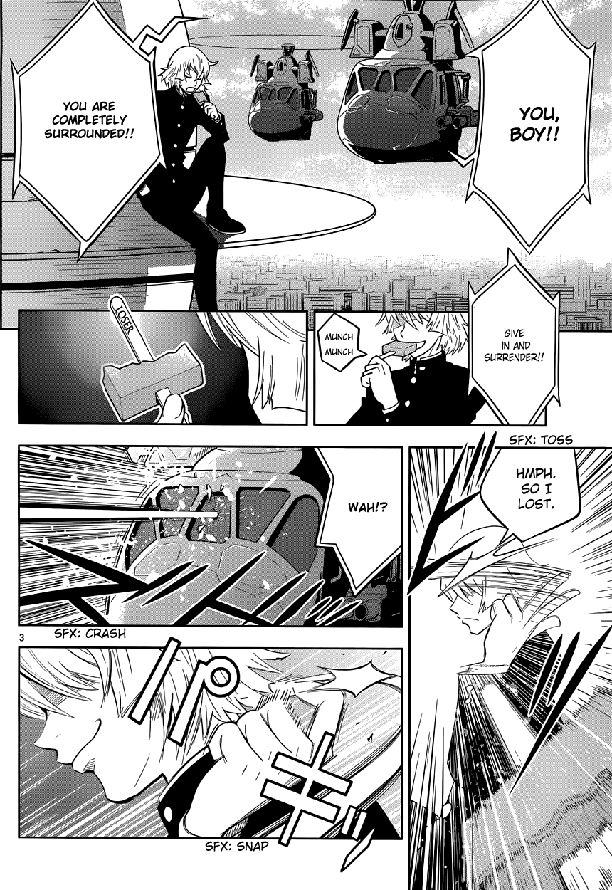 Zettai Karen Children: THE UNLIMITED - Hyoubu Kyousuke Chapter 1 page 6 - Chapter 1: Supernatural Jailbreak (1)
