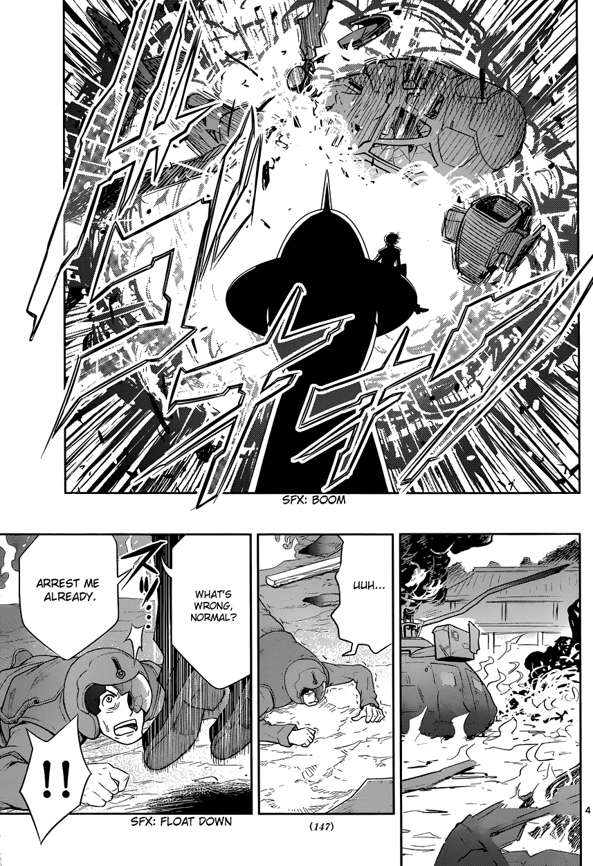 Zettai Karen Children: THE UNLIMITED - Hyoubu Kyousuke Chapter 1 page 7 - Chapter 1: Supernatural Jailbreak (1)