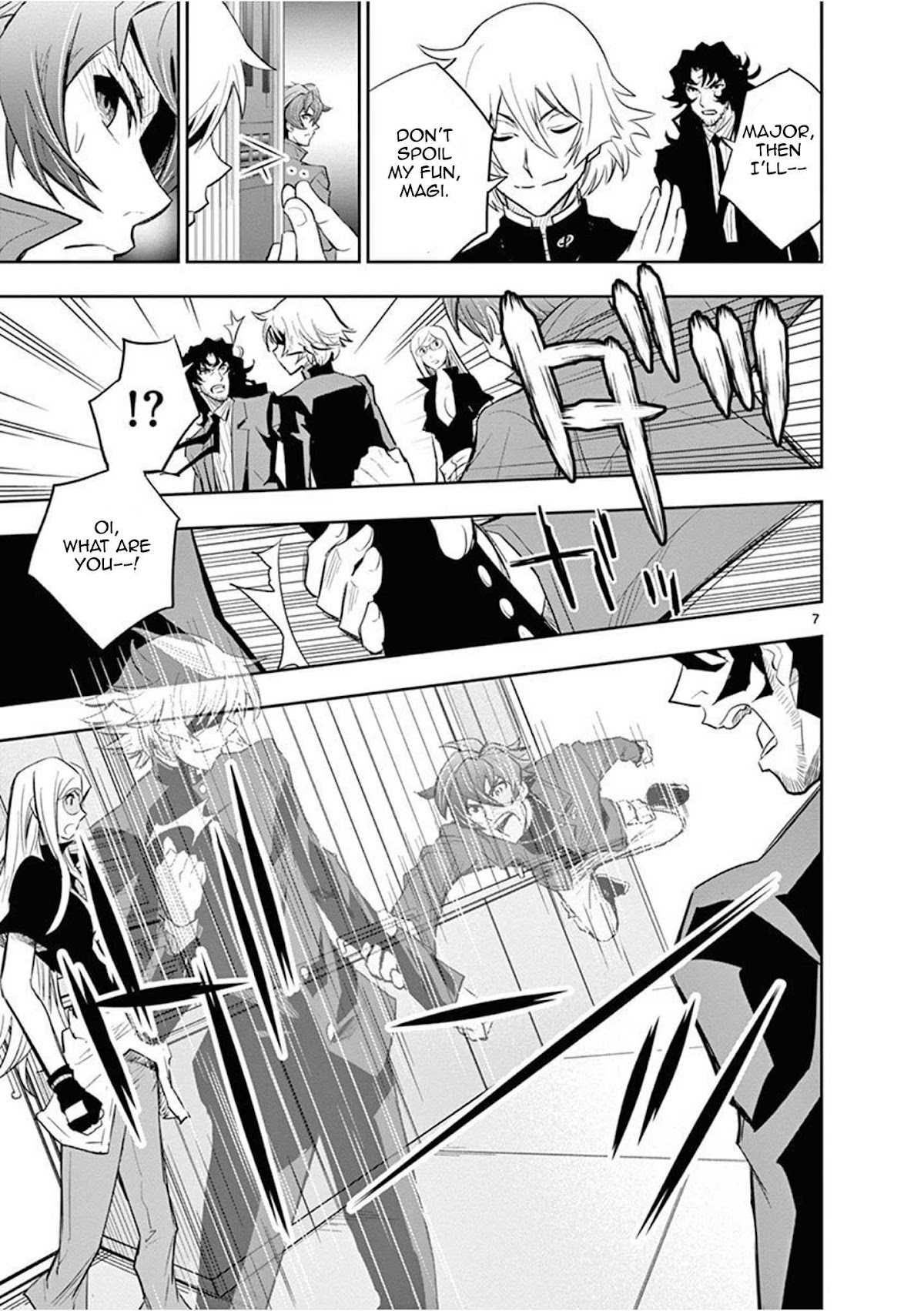 Zettai Karen Children: THE UNLIMITED - Hyoubu Kyousuke Chapter 10 page 10 - Chapter 10: Absolute Territory (2)