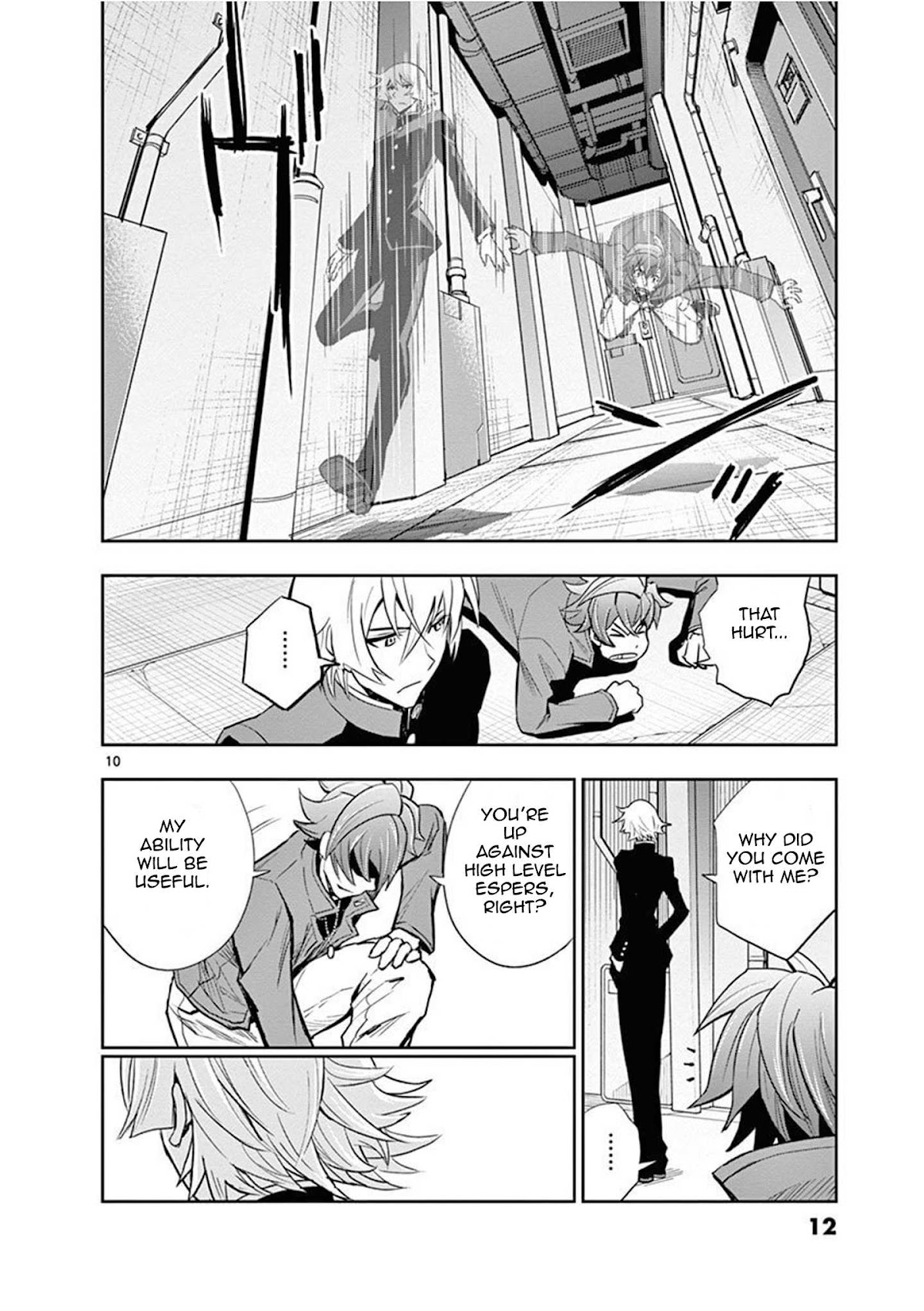 Zettai Karen Children: THE UNLIMITED - Hyoubu Kyousuke Chapter 10 page 13 - Chapter 10: Absolute Territory (2)