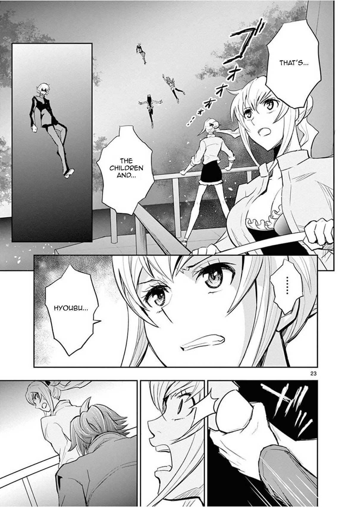 Zettai Karen Children: THE UNLIMITED - Hyoubu Kyousuke Chapter 10 page 26 - Chapter 10: Absolute Territory (2)