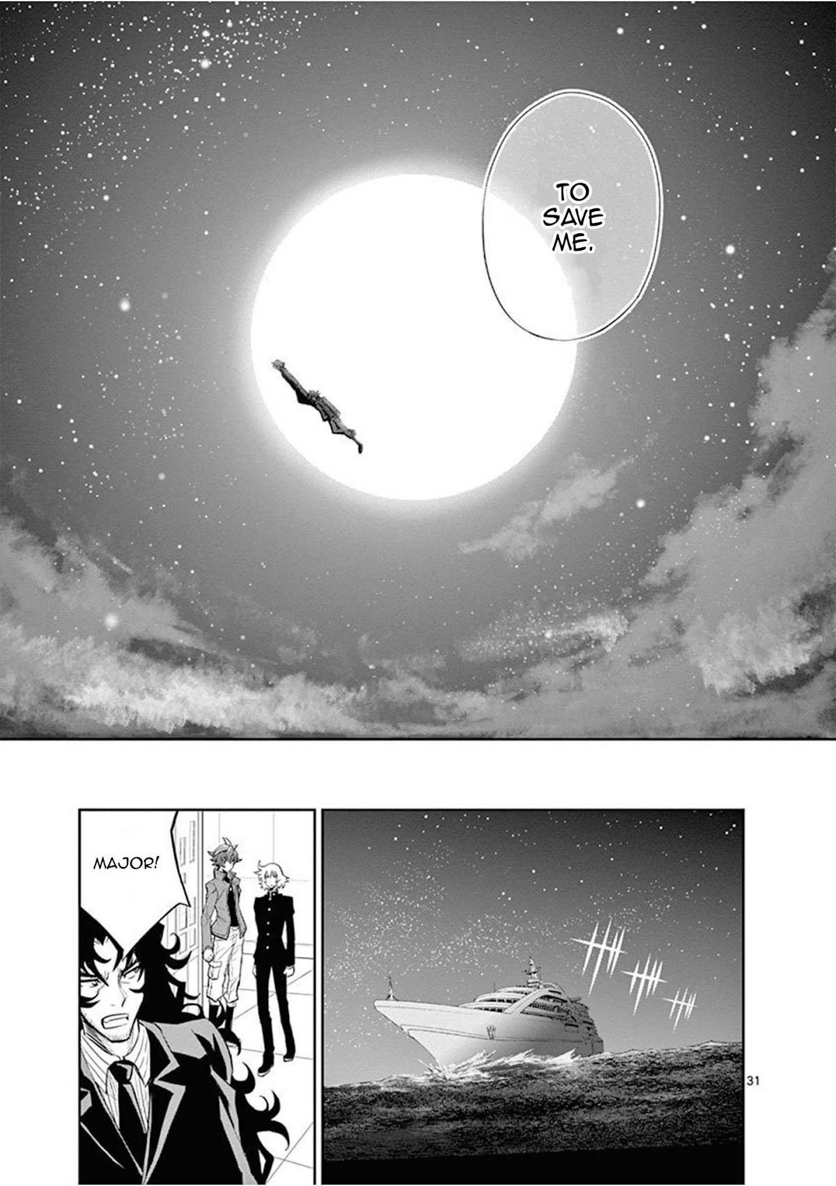 Zettai Karen Children: THE UNLIMITED - Hyoubu Kyousuke Chapter 10 page 34 - Chapter 10: Absolute Territory (2)