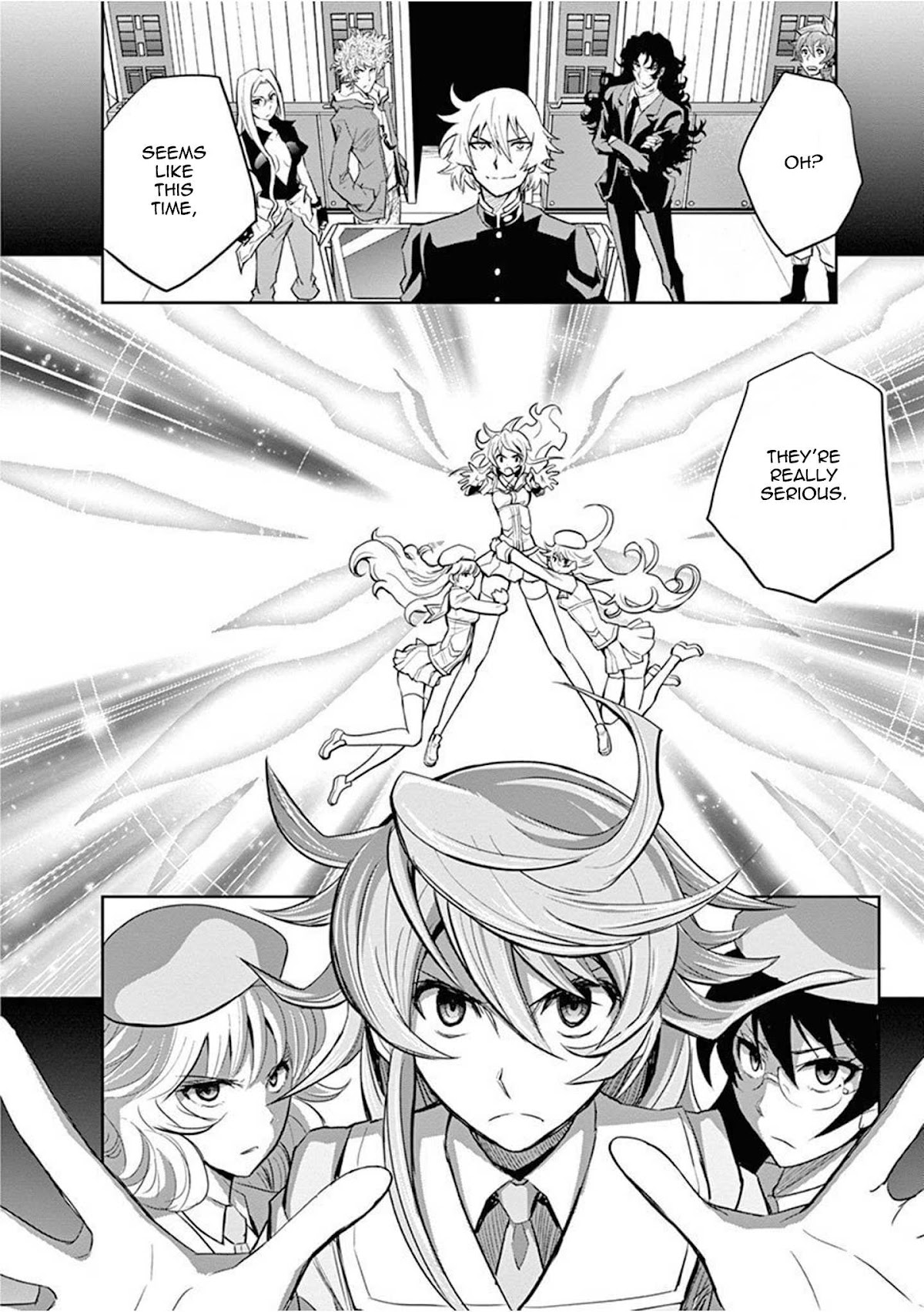 Zettai Karen Children: THE UNLIMITED - Hyoubu Kyousuke Chapter 10 page 35 - Chapter 10: Absolute Territory (2)