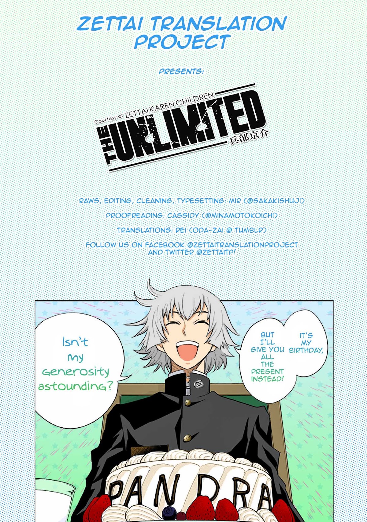 Zettai Karen Children: THE UNLIMITED - Hyoubu Kyousuke Chapter 10 page 38 - Chapter 10: Absolute Territory (2)