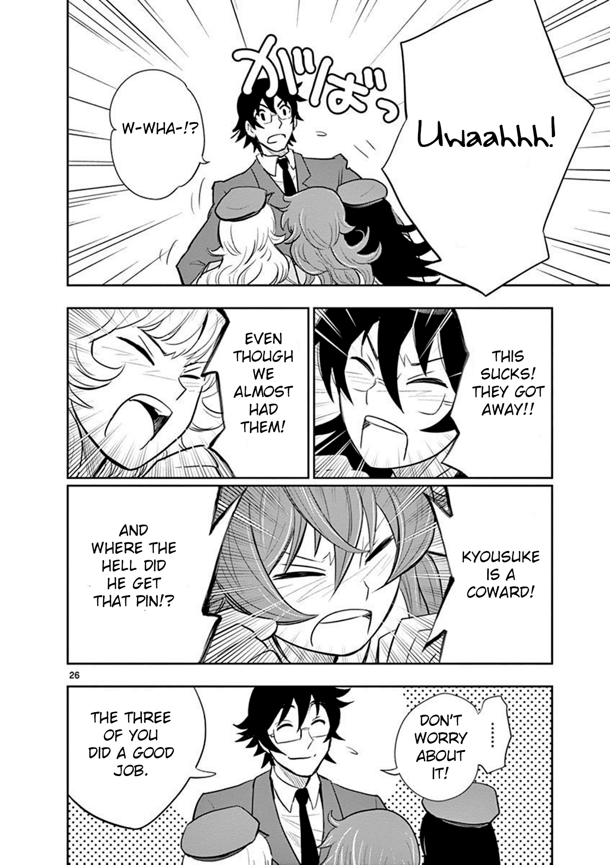 Zettai Karen Children: THE UNLIMITED - Hyoubu Kyousuke Chapter 11 page 22 - Chapter 11: Vol.3 11:Absolute Territory (3)