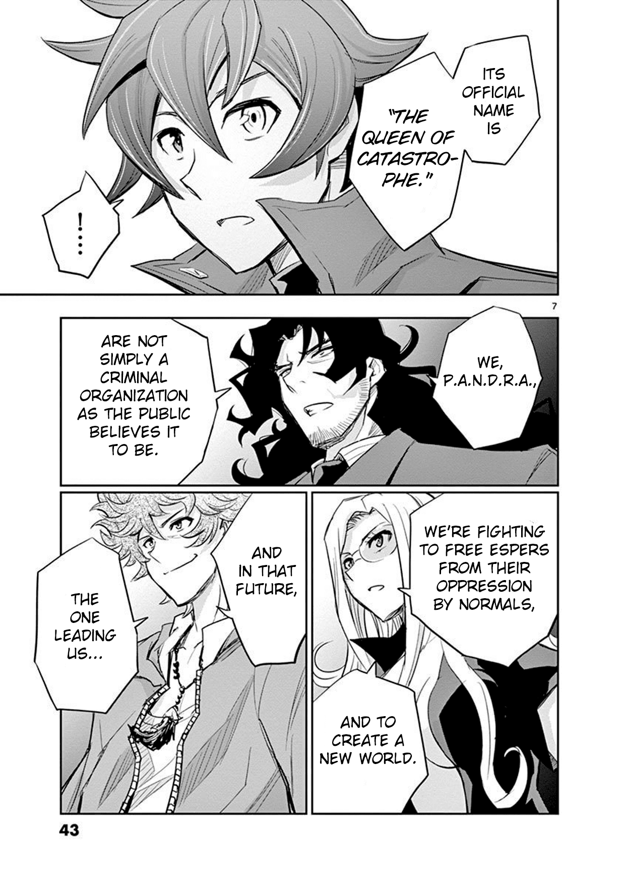 Zettai Karen Children: THE UNLIMITED - Hyoubu Kyousuke Chapter 11 page 6 - Chapter 11: Vol.3 11:Absolute Territory (3)