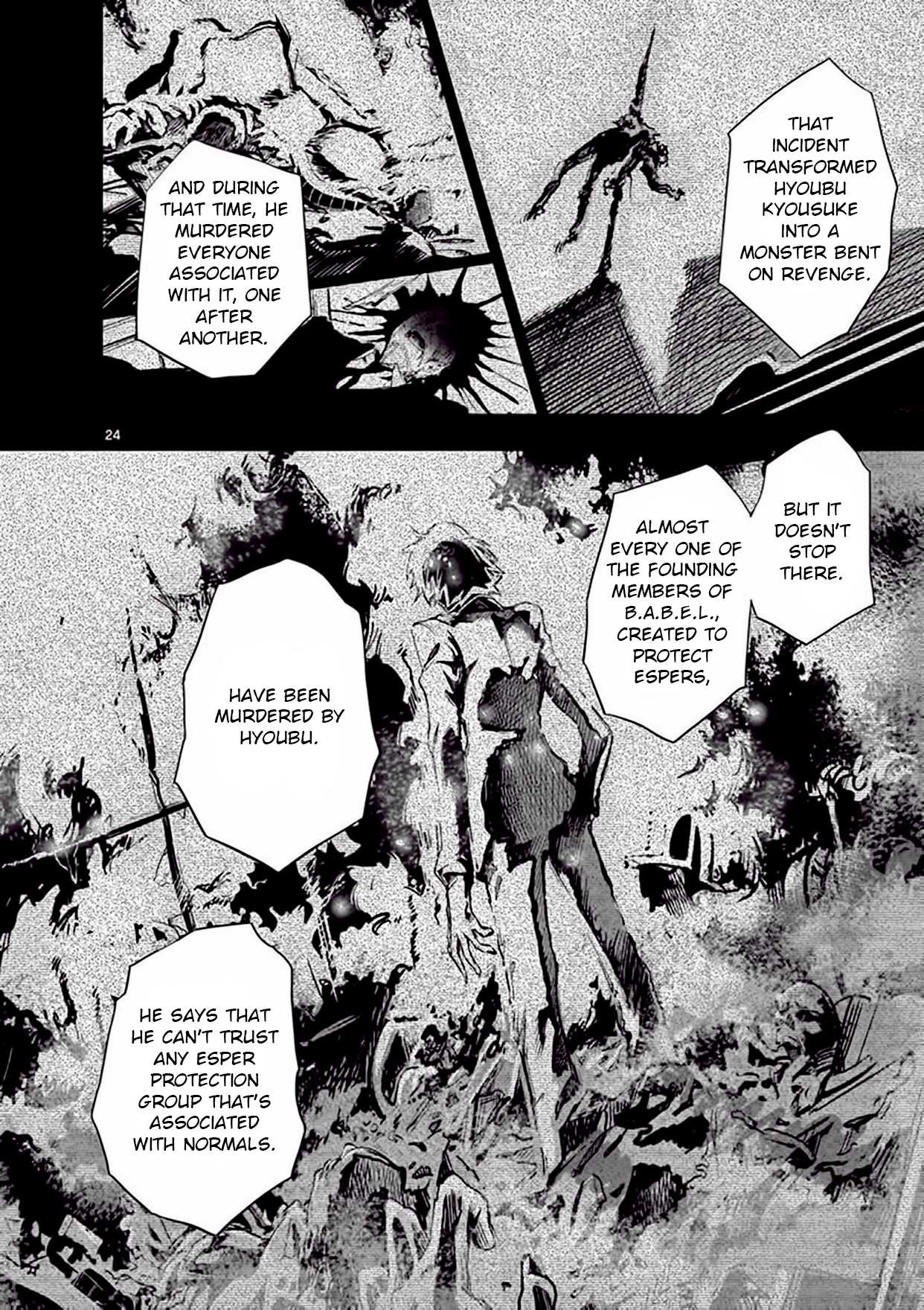 Zettai Karen Children: THE UNLIMITED - Hyoubu Kyousuke Chapter 12 page 24 - Chapter 12: Portrait of the Family (1)