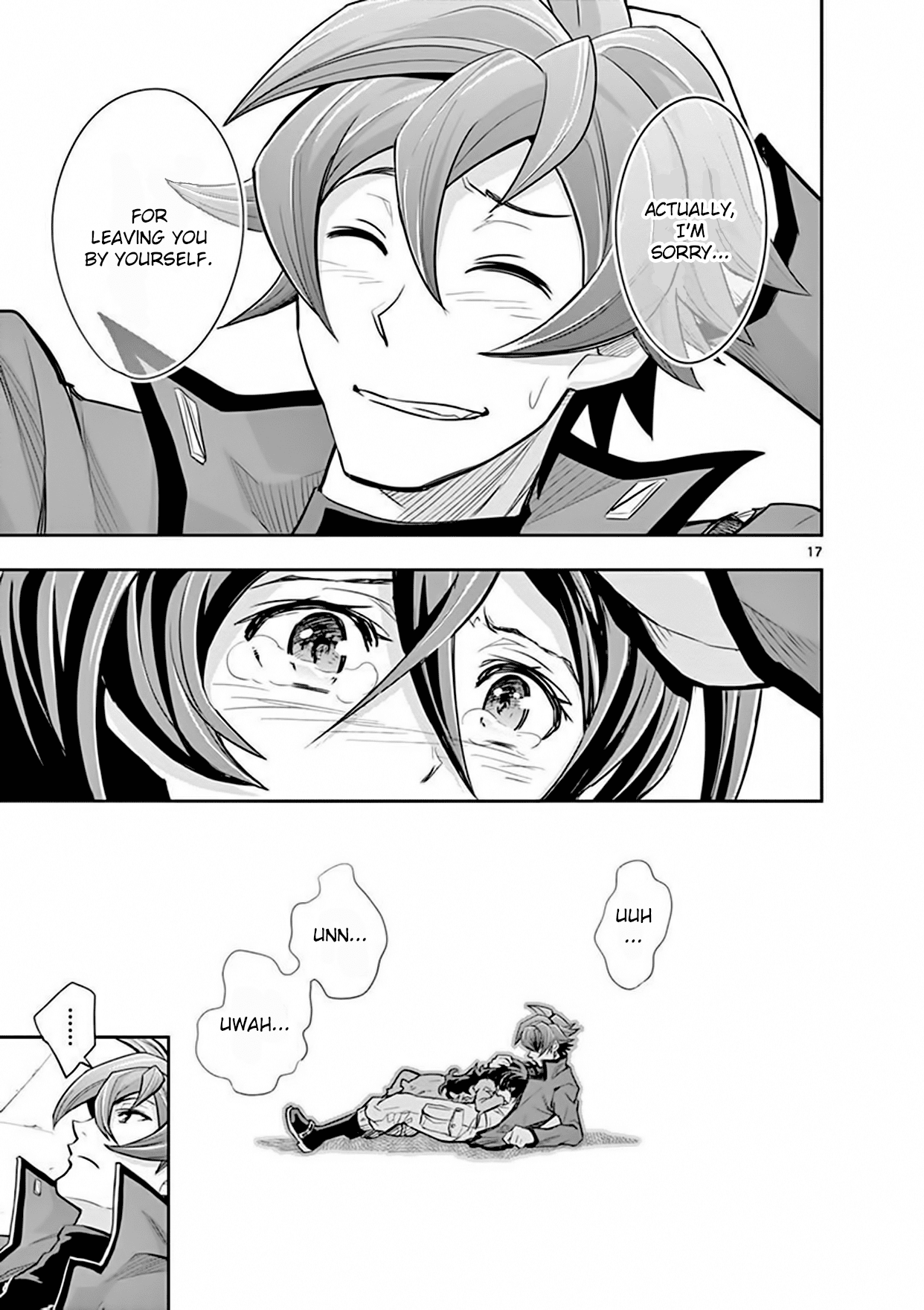 Zettai Karen Children: THE UNLIMITED - Hyoubu Kyousuke Chapter 13 page 17 - Chapter 13: Portrait of the Family (2)