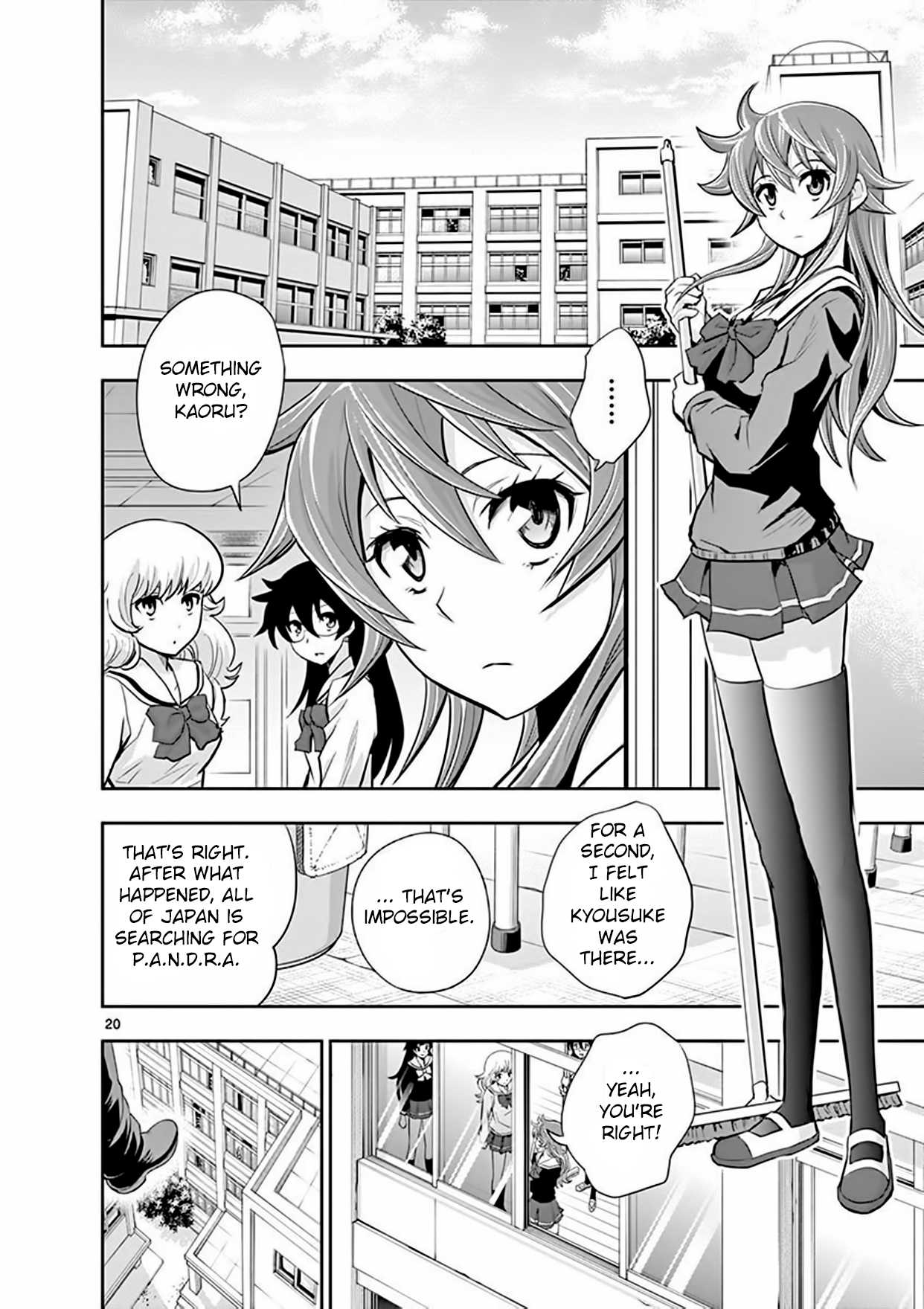 Zettai Karen Children: THE UNLIMITED - Hyoubu Kyousuke Chapter 13 page 20 - Chapter 13: Portrait of the Family (2)