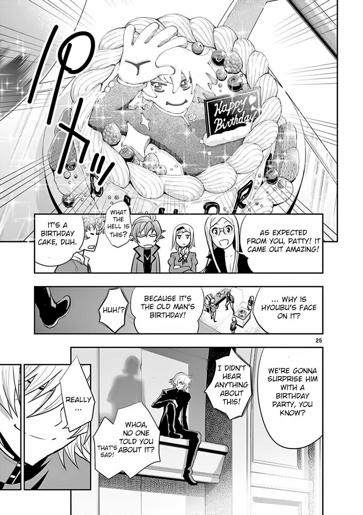 Zettai Karen Children: THE UNLIMITED - Hyoubu Kyousuke Chapter 13 page 25 - Chapter 13: Portrait of the Family (2)