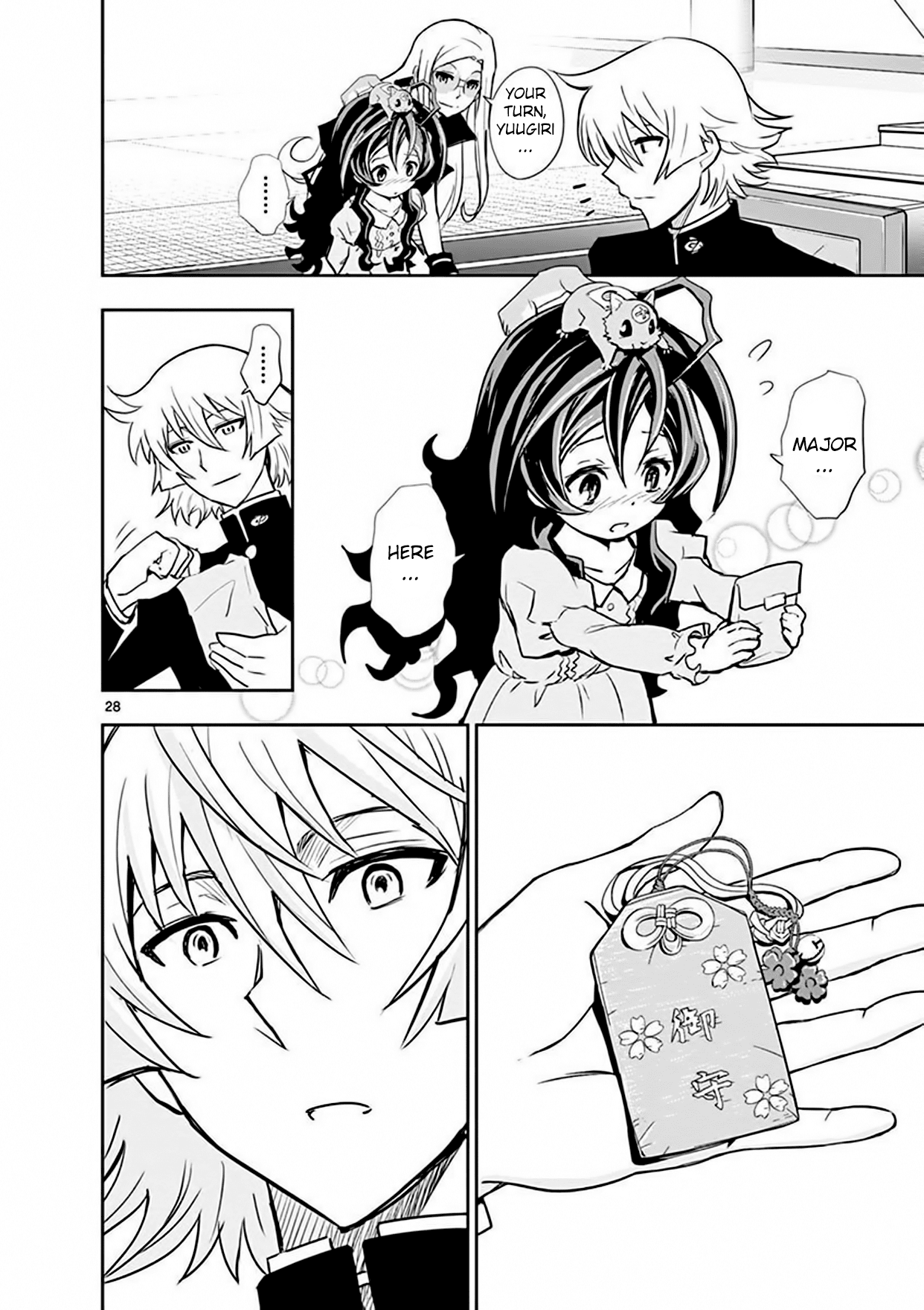 Zettai Karen Children: THE UNLIMITED - Hyoubu Kyousuke Chapter 13 page 28 - Chapter 13: Portrait of the Family (2)