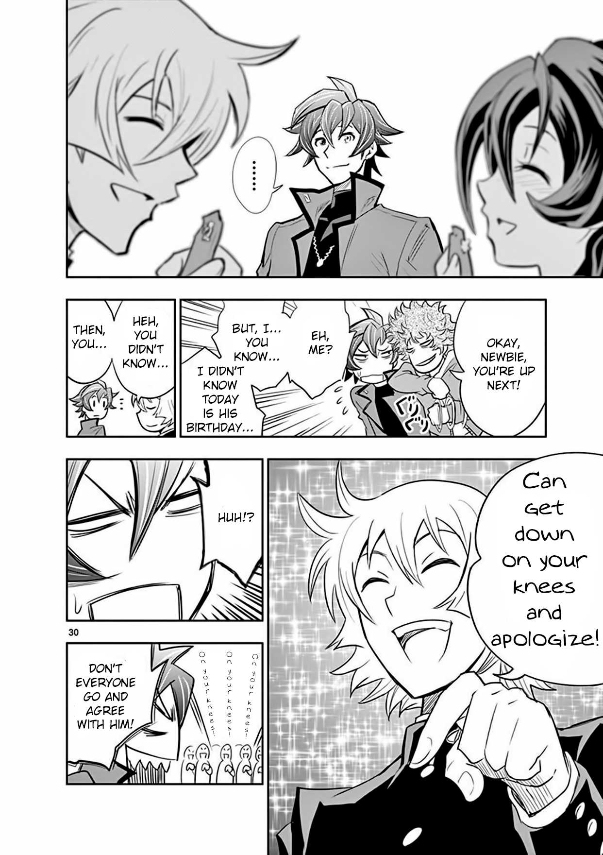 Zettai Karen Children: THE UNLIMITED - Hyoubu Kyousuke Chapter 13 page 30 - Chapter 13: Portrait of the Family (2)
