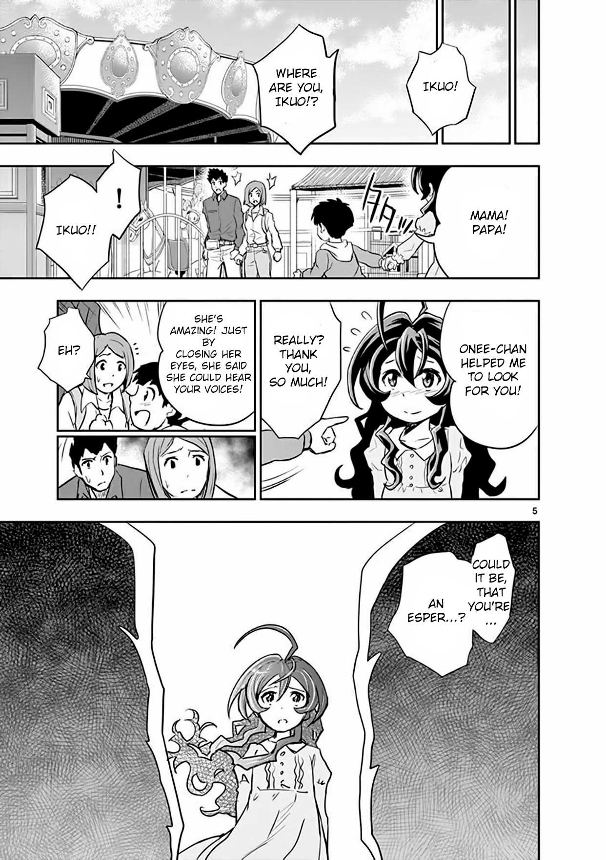 Zettai Karen Children: THE UNLIMITED - Hyoubu Kyousuke Chapter 13 page 5 - Chapter 13: Portrait of the Family (2)