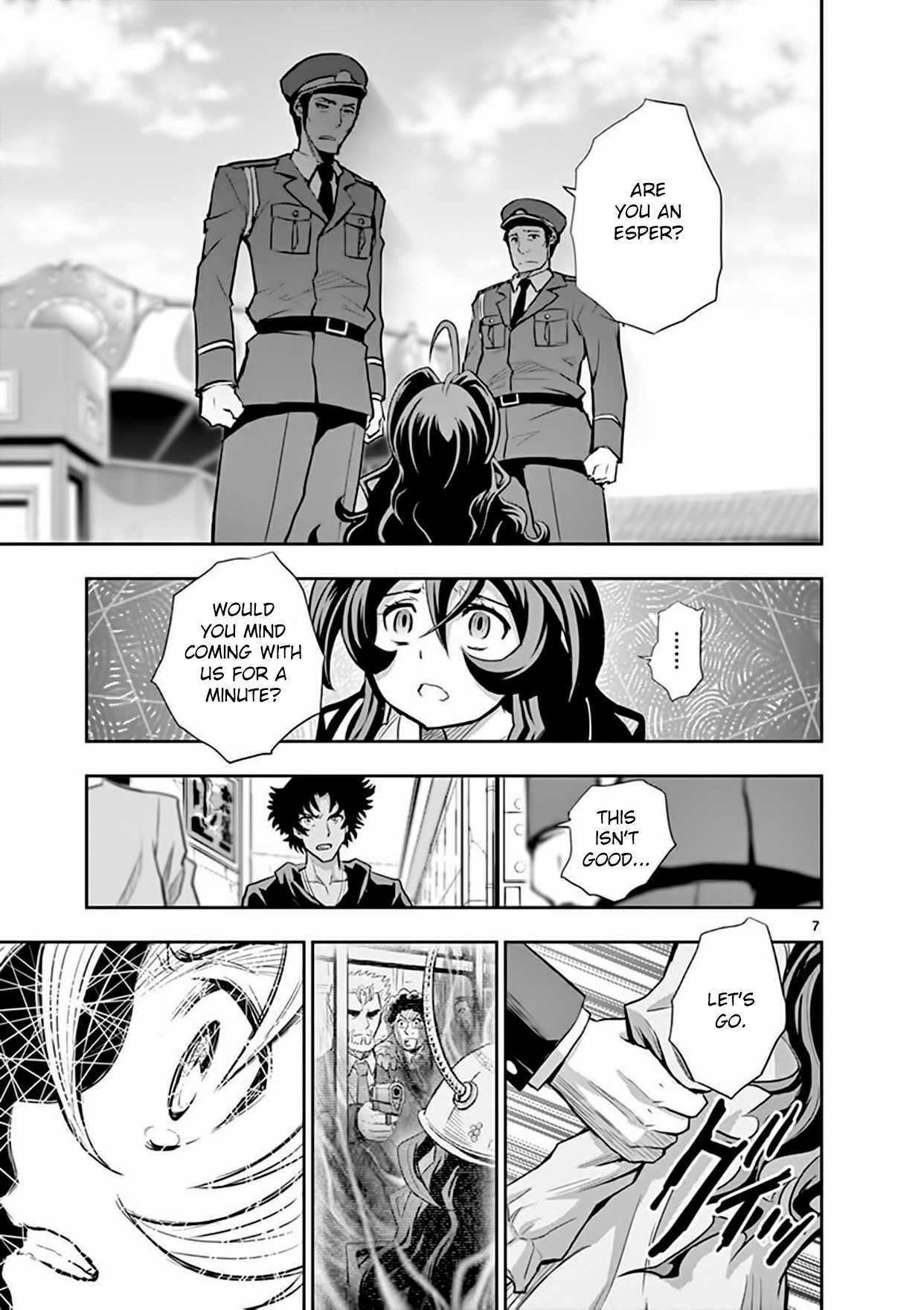 Zettai Karen Children: THE UNLIMITED - Hyoubu Kyousuke Chapter 13 page 7 - Chapter 13: Portrait of the Family (2)