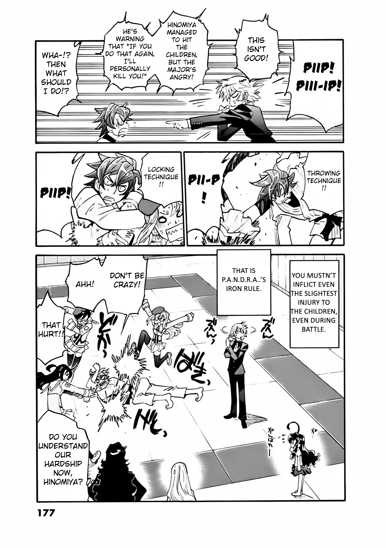 Zettai Karen Children: THE UNLIMITED - Hyoubu Kyousuke Chapter 14 page 7 - Chapter 14: As True As A Lie (1)