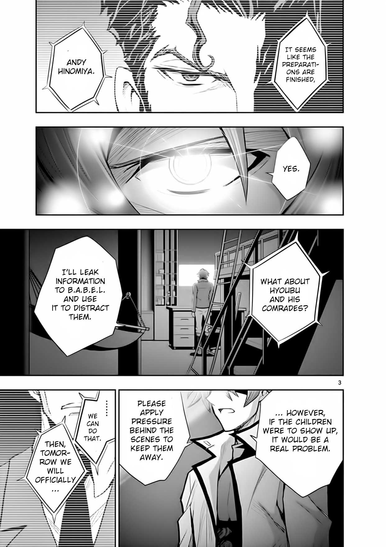 Zettai Karen Children: THE UNLIMITED - Hyoubu Kyousuke Chapter 15 page 6 - Chapter 15: As True As A Lie (2)