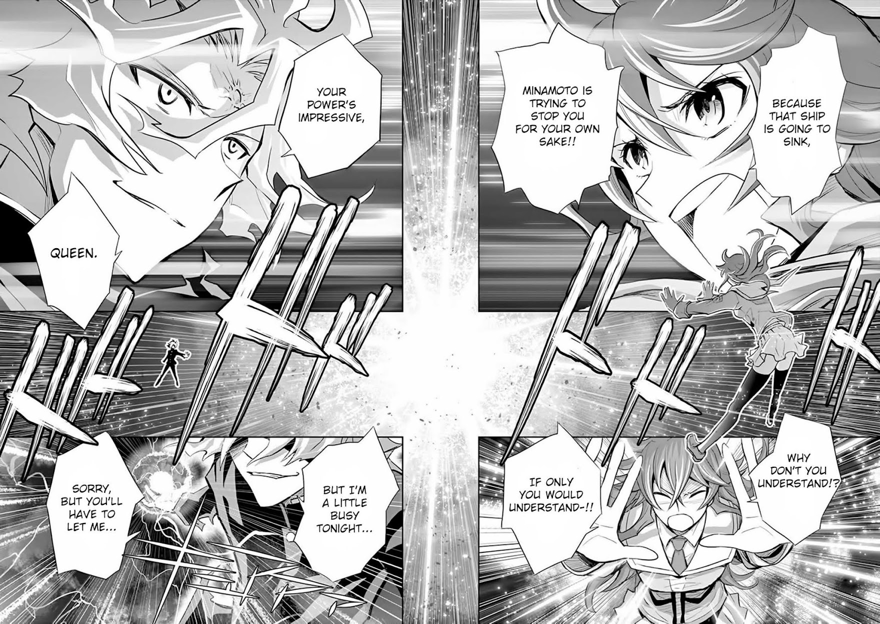 Zettai Karen Children: THE UNLIMITED - Hyoubu Kyousuke Chapter 16 page 10 - Chapter 16: As True As A Lie (3)