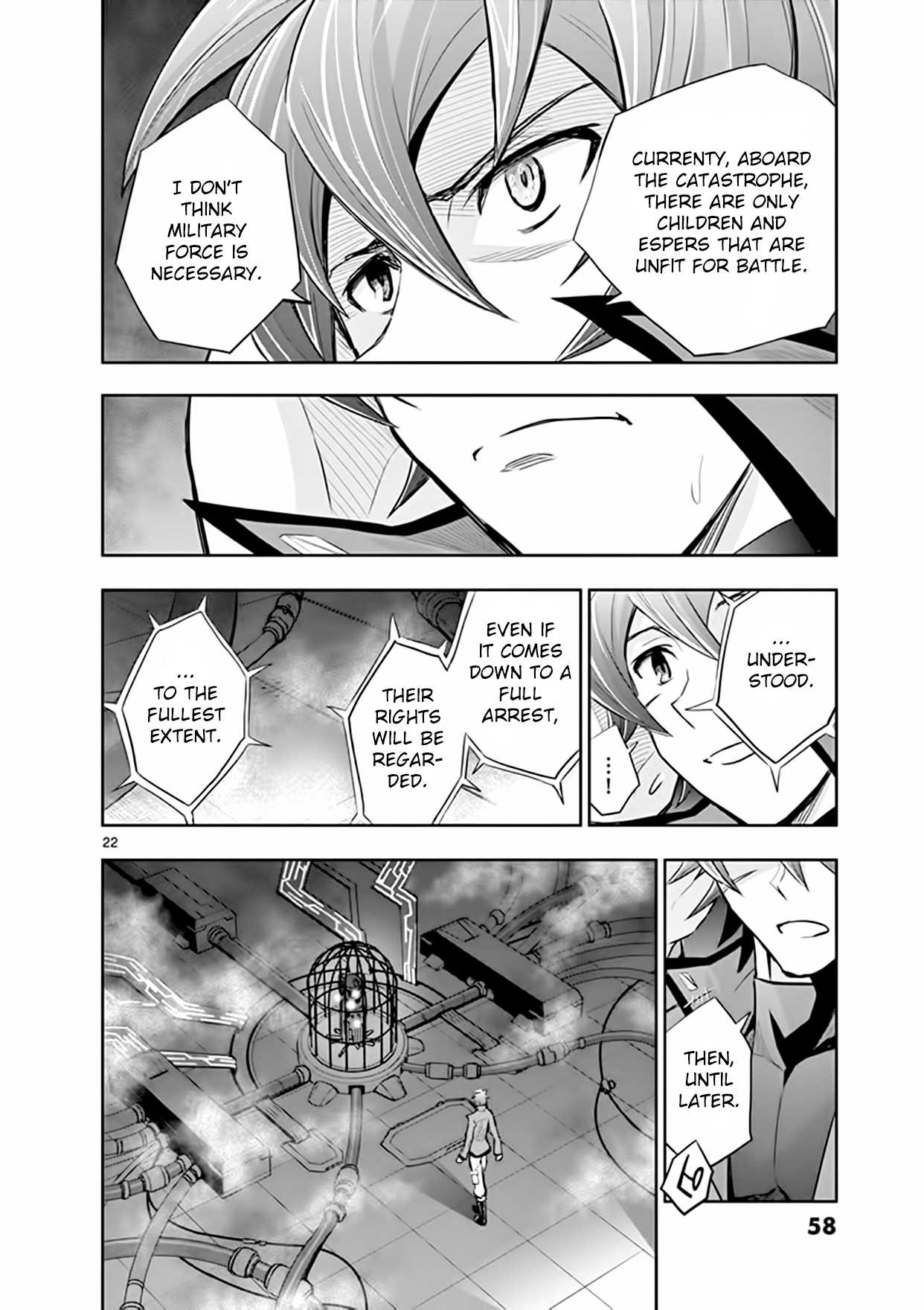 Zettai Karen Children: THE UNLIMITED - Hyoubu Kyousuke Chapter 16 page 20 - Chapter 16: As True As A Lie (3)